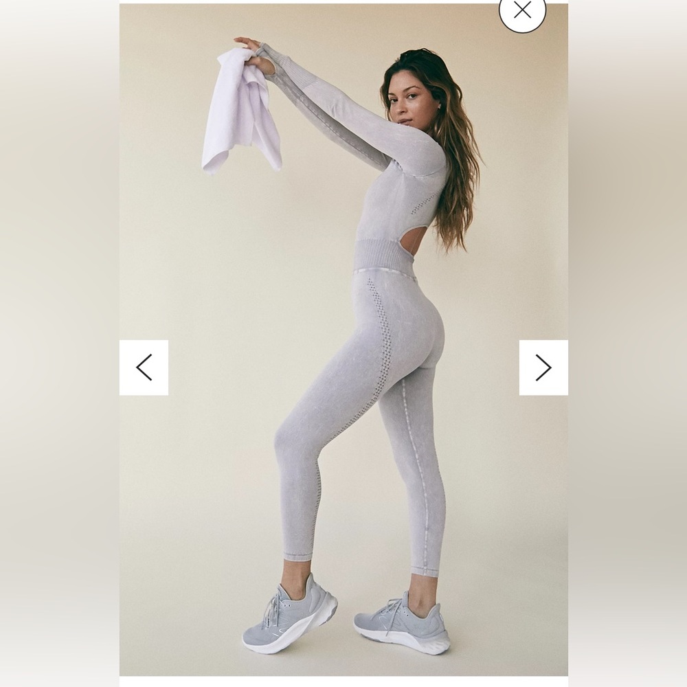 1 Grey Free People good karma onesie